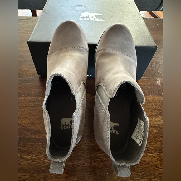 Sorel Women's Gray “Evie” pull on bootie - Picture 15 of 16